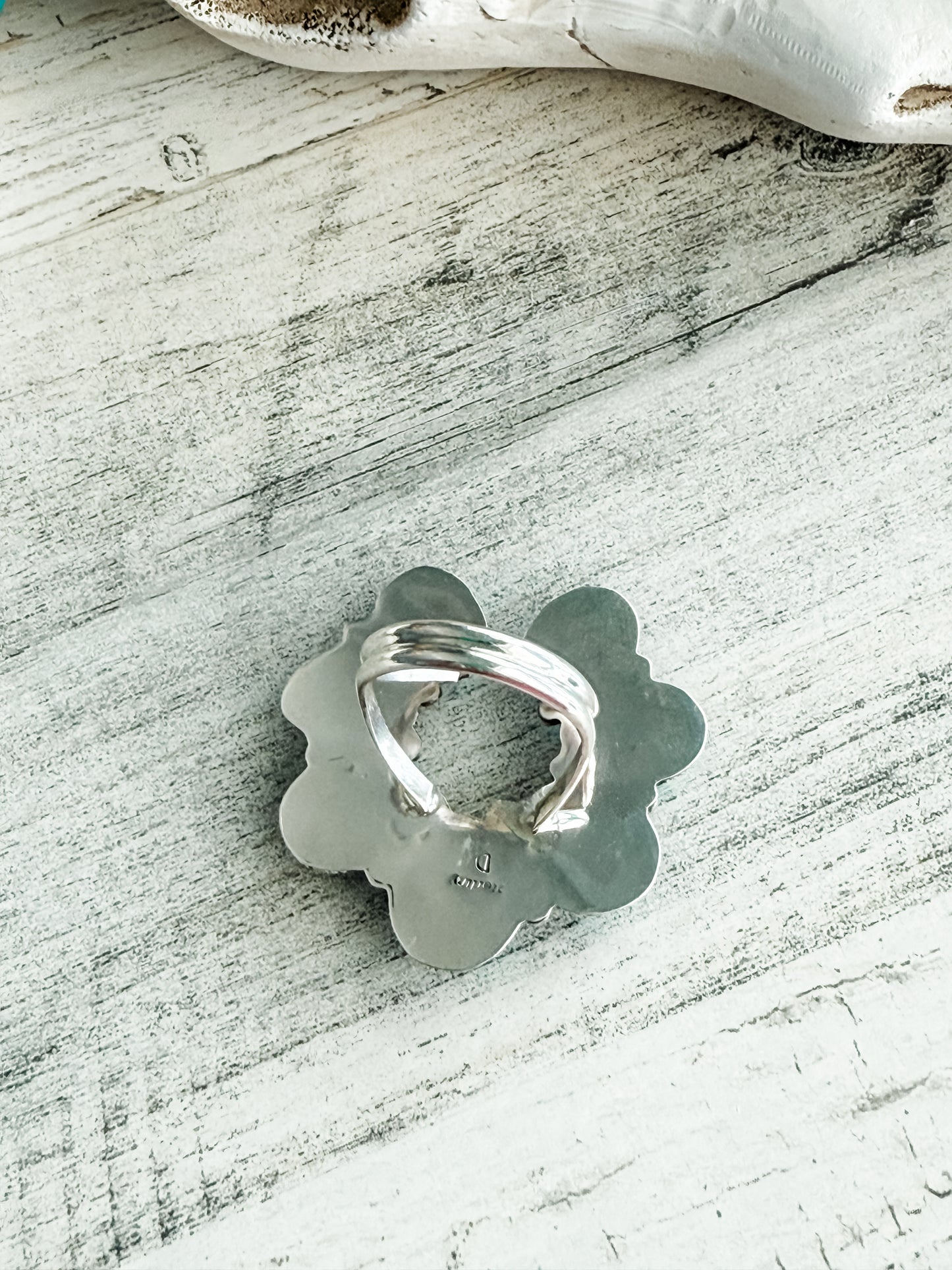 Native American Made Kingman Naja Ring 9