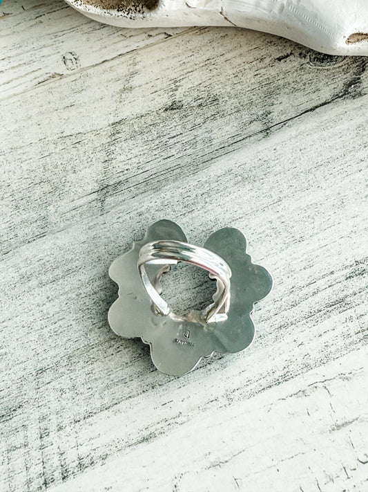 Native American Made Kingman Naja Ring 9
