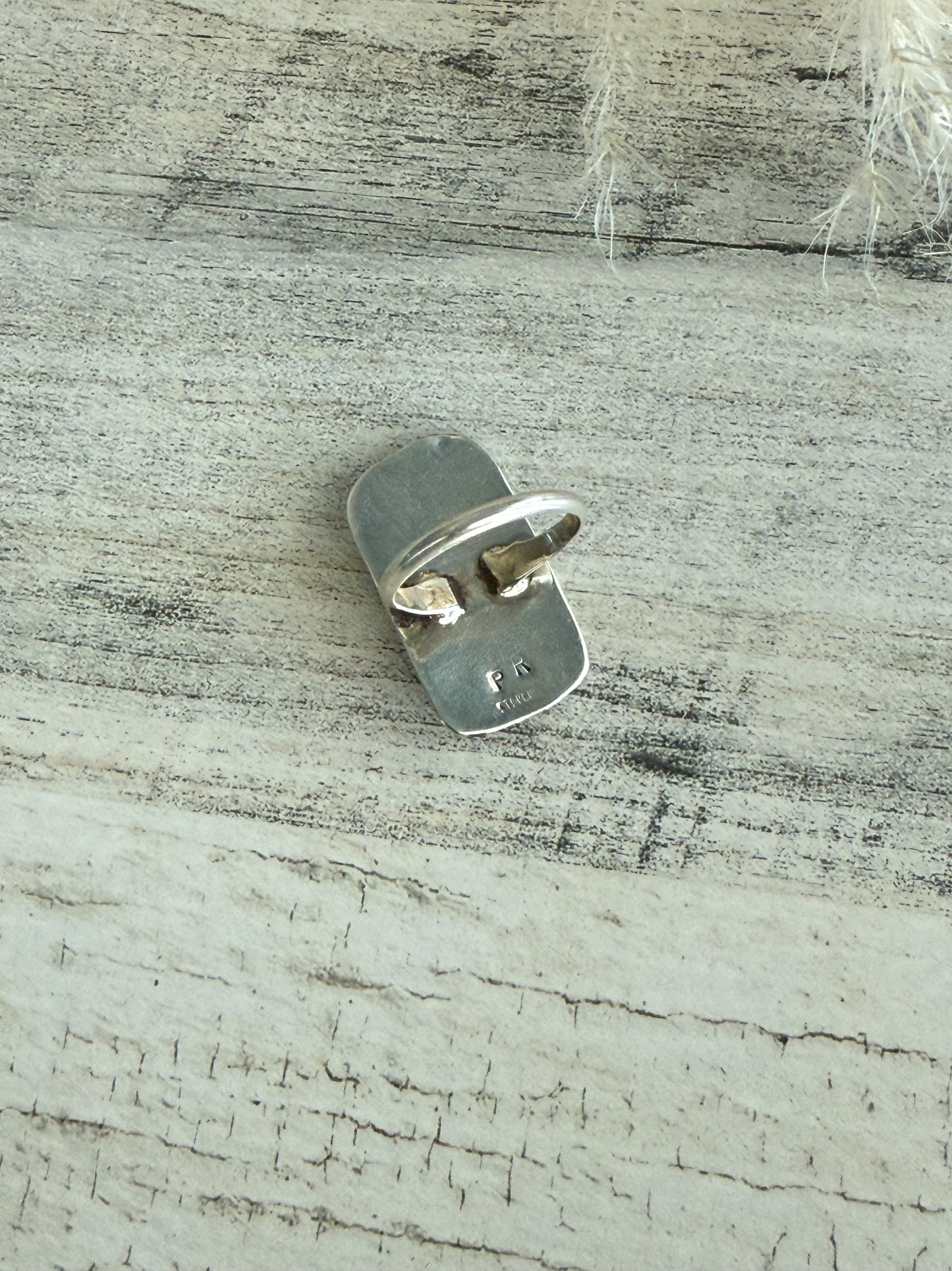 Native American Sterling Silver Ring 8