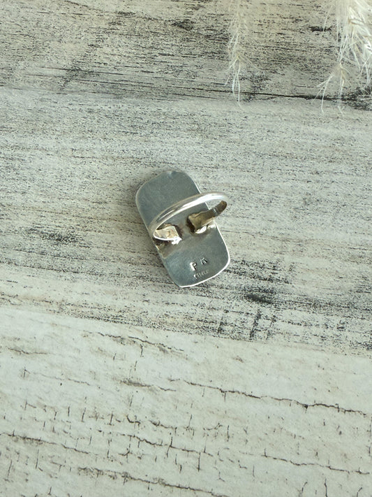 Native American Sterling Silver Ring 8