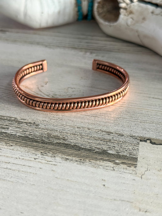 Native Made Copper Cuff 7"