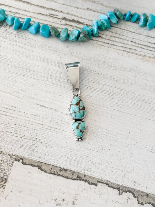 Native American Egyptian Turquoise Pendant
