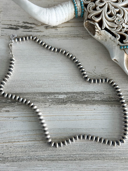 Native American Navajo Pearls 24" 9mm