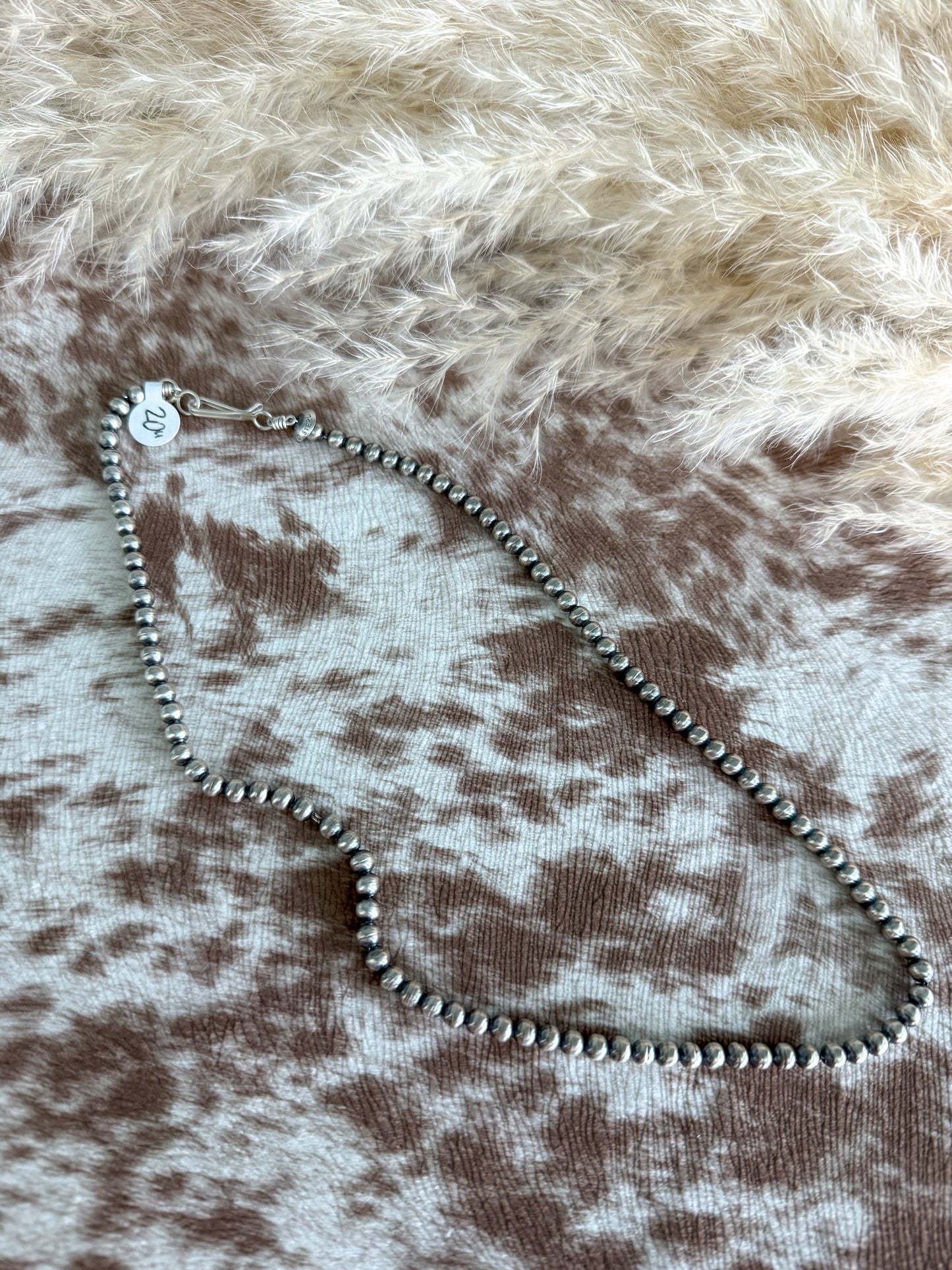 Native American Navajo Pearls 20" 5mm