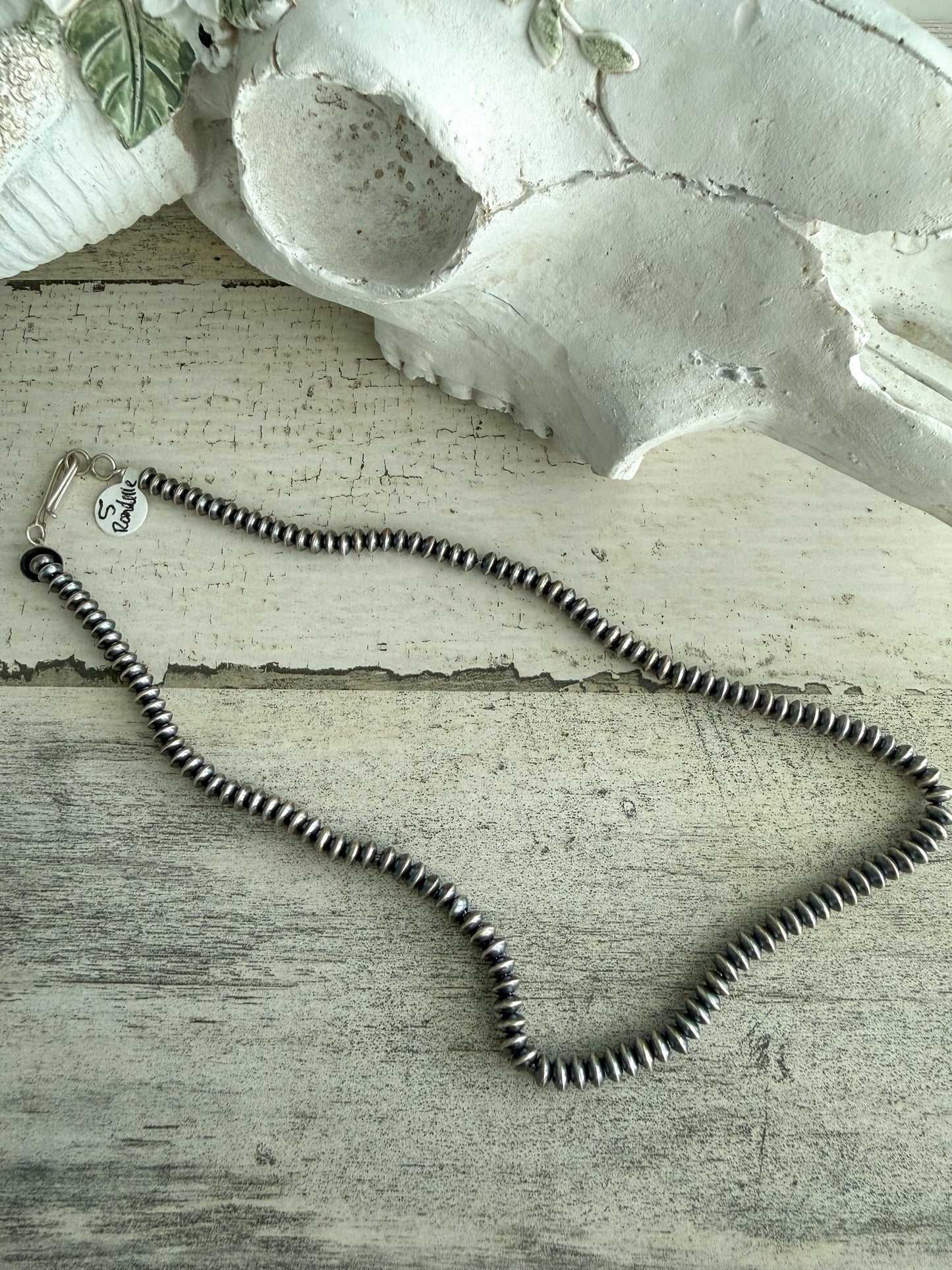 Native American Navajo Pearls 18" 5mm