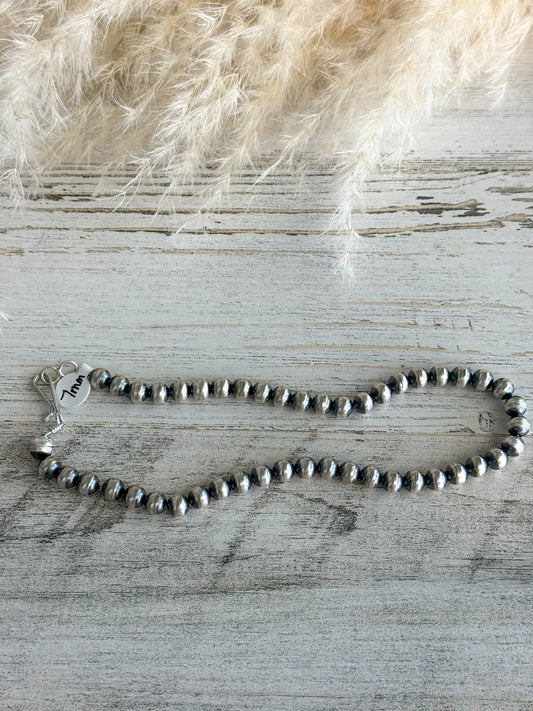 Native American Navajo Pearls 14" 7mm