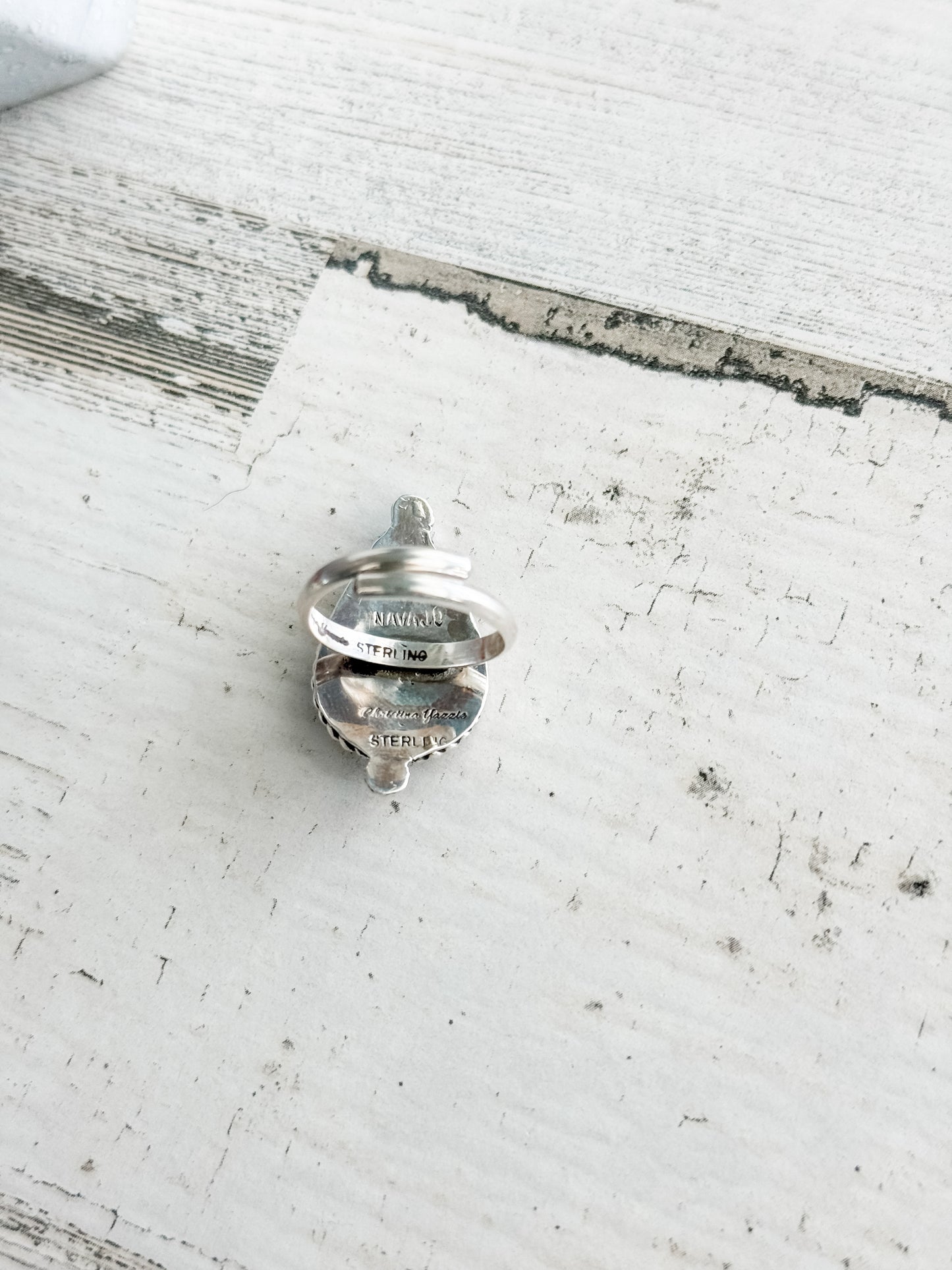 Native American Kingman Adjustable Ring