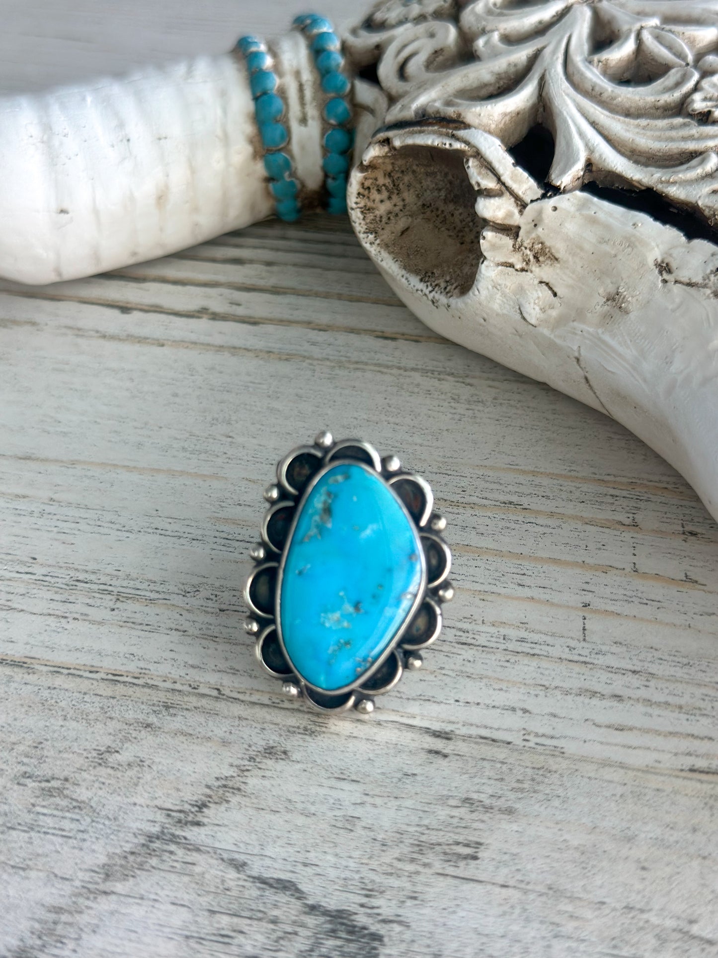 Native Made Blue Emerald Valley Turquoise 7