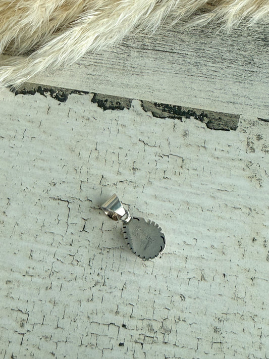 Native American Pink Conch Pendant