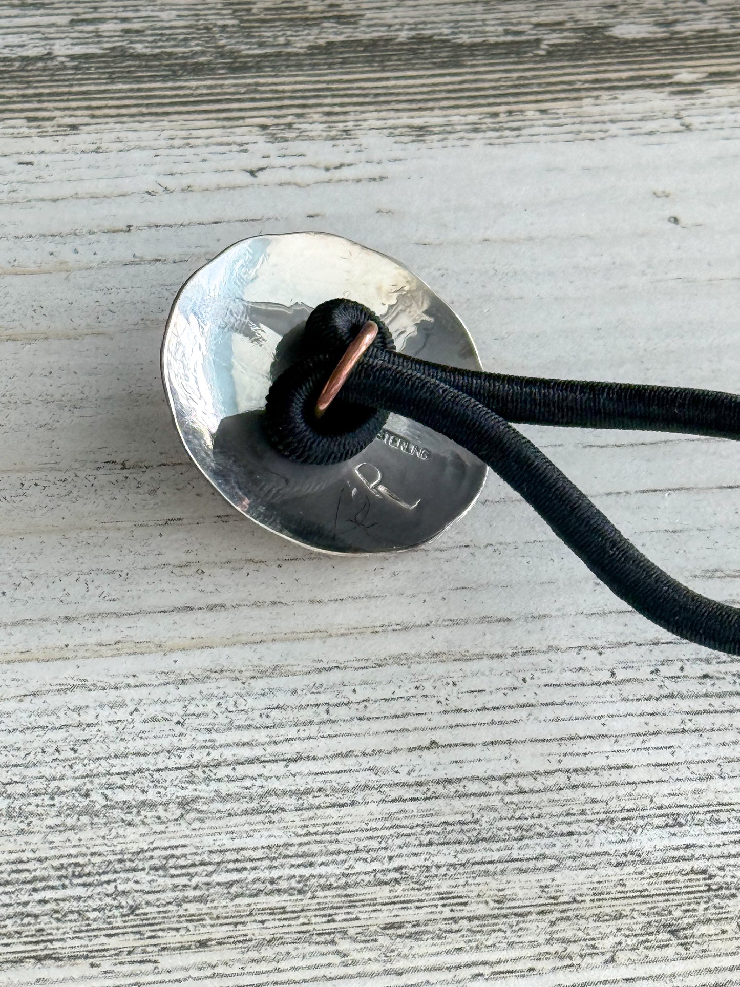 Native American Concho & Turquoise Hair Tie