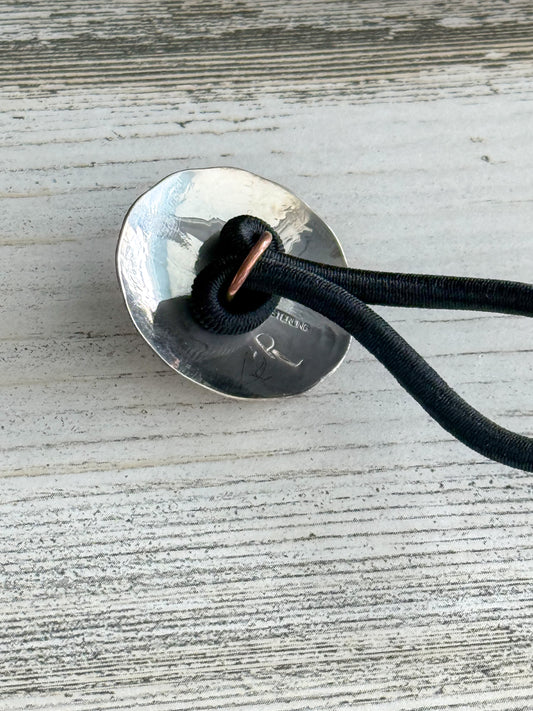 Native American Concho & Turquoise Hair Tie