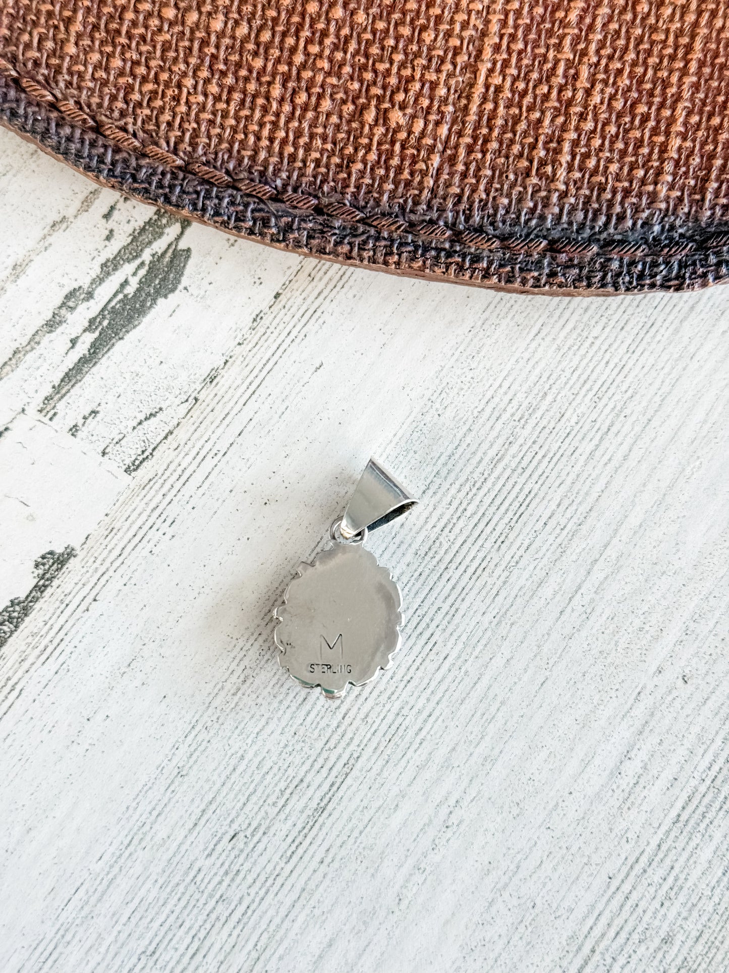 Native American Red Spiny Pendant