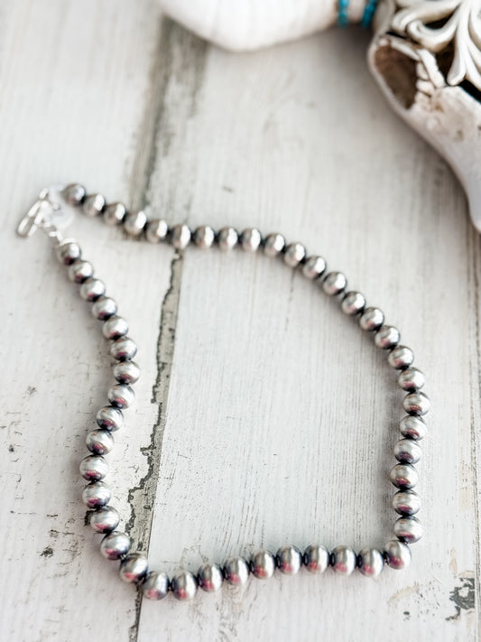 Native American Navajo Pearls 18" 9mm
