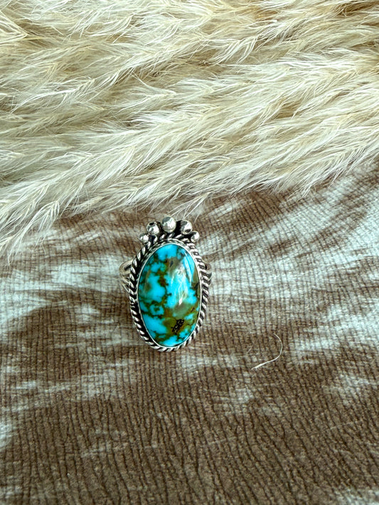 Native American Kingman Ring 7
