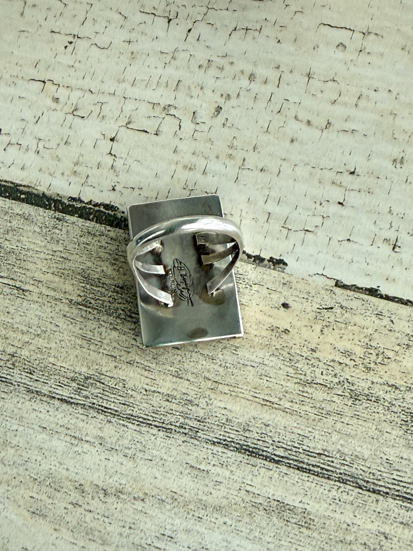 Native American Kingman Turquoise Ring 9