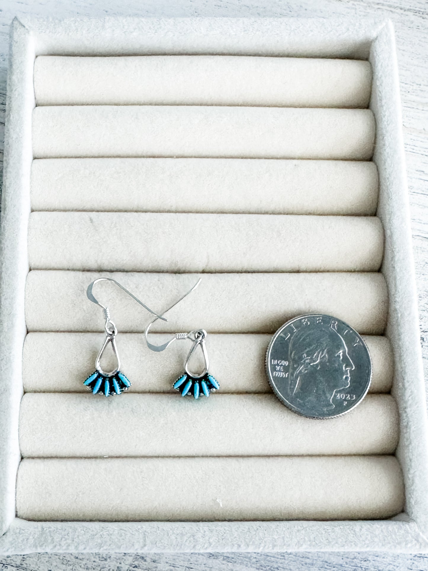 Native Made Turquoise Necklace/Earring Set