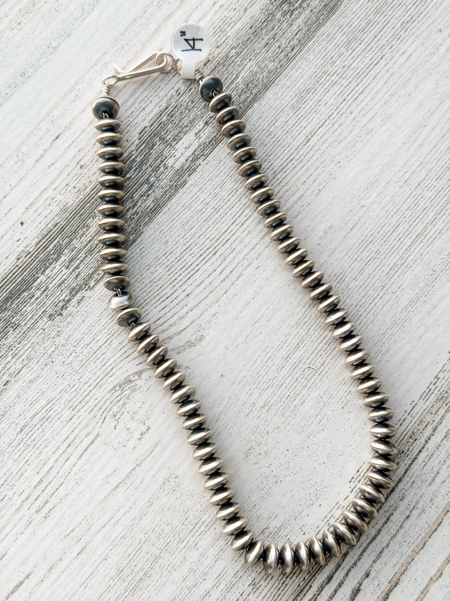 Native American Navajo Pearls 14" 8mm