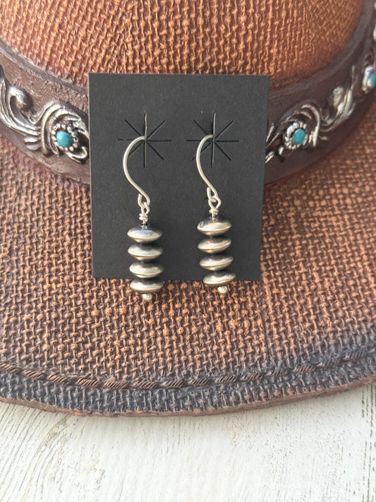 Native American Navajo Pearl Earrings