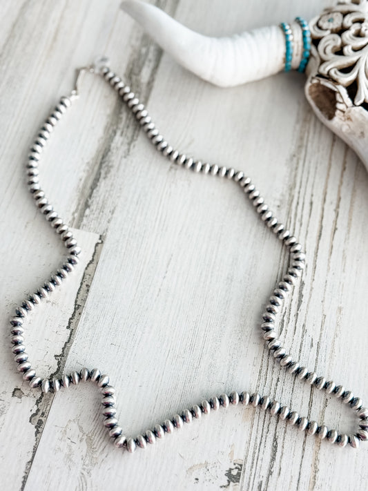 Native American Navajo Pearls 30" 7mm