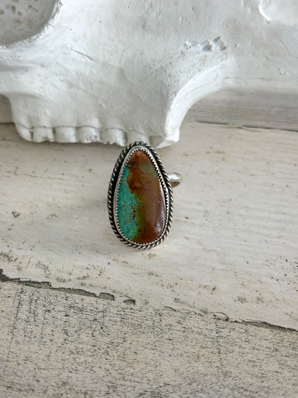 Native American Kingman Adjustable Ring