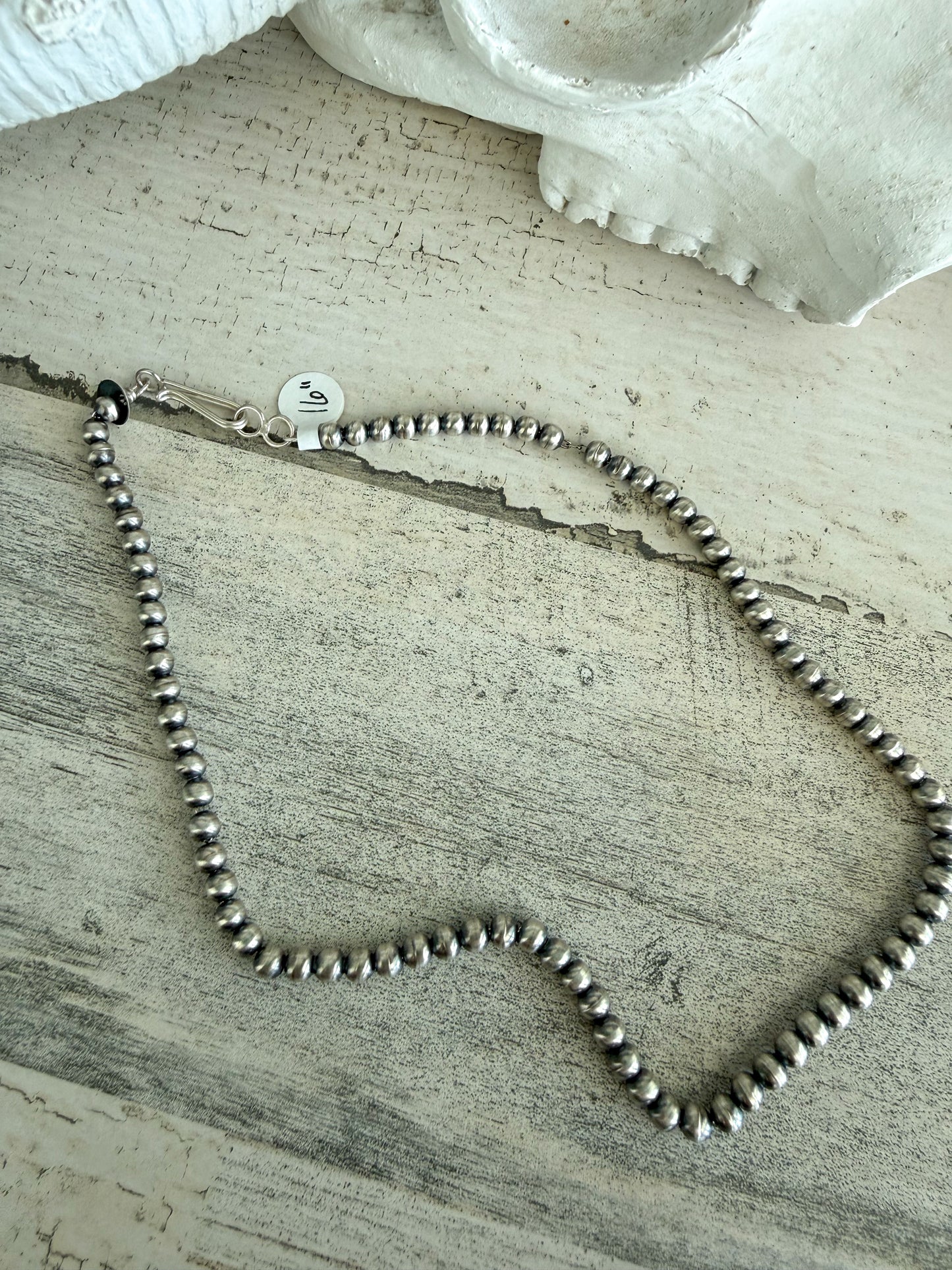 Native American Navajo Pearls 16" 5mm