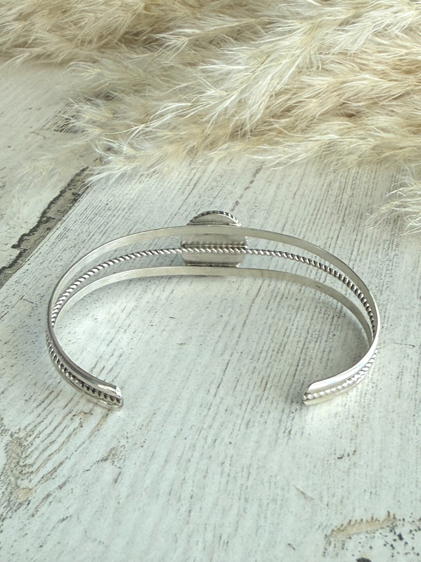 Native American Kingman Turquoise Cuff 6.25”