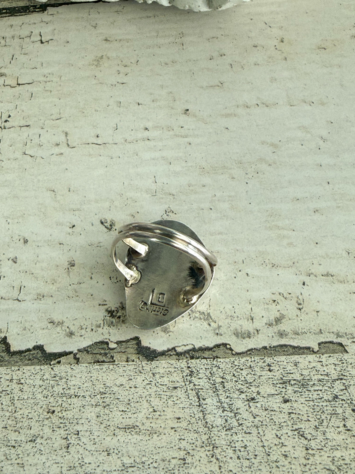 Native American Badger Paw Ring 7.75