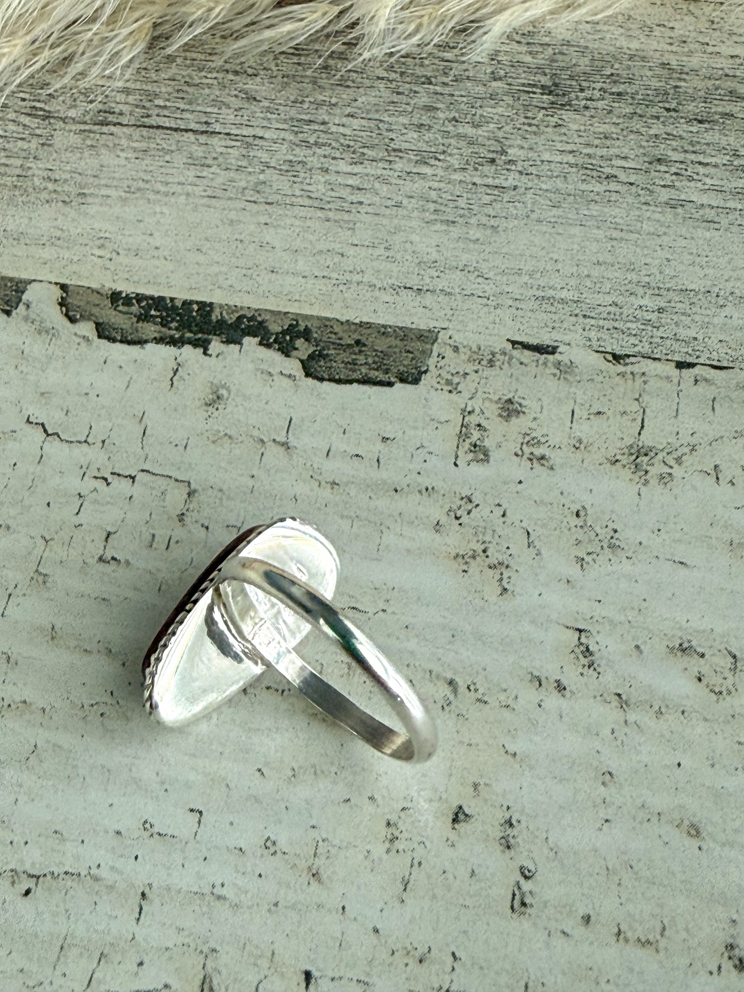 Native American Purple Spiny Ring 9
