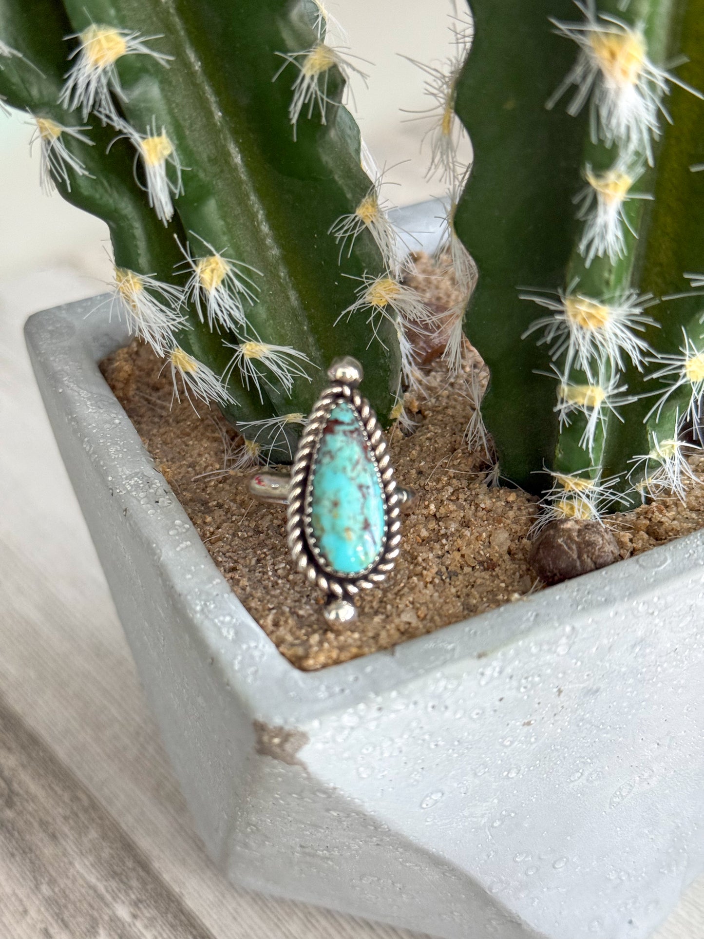 Native American Adjustable Royston Ring