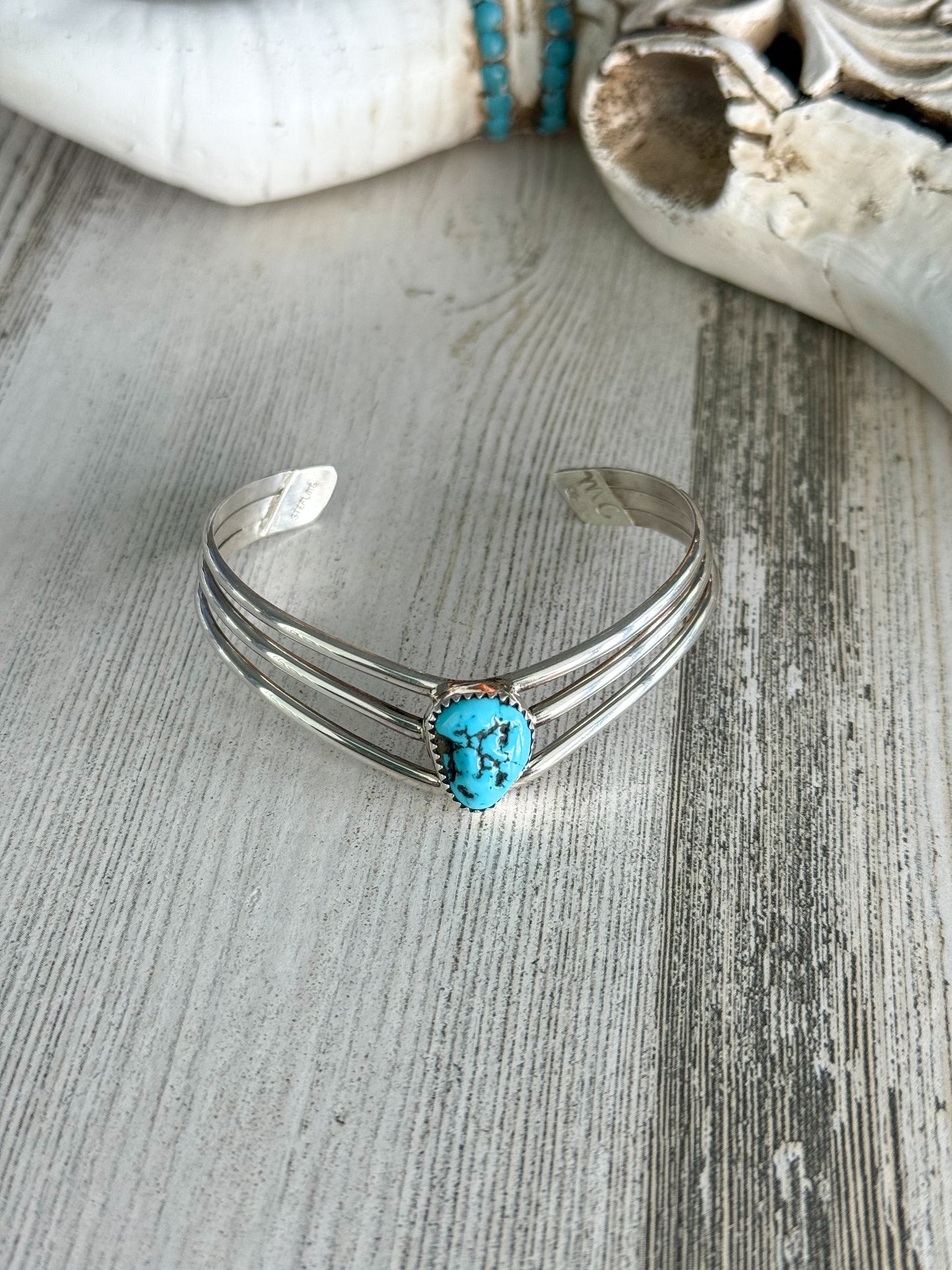 Native American Kingman V Cuff 6.5"