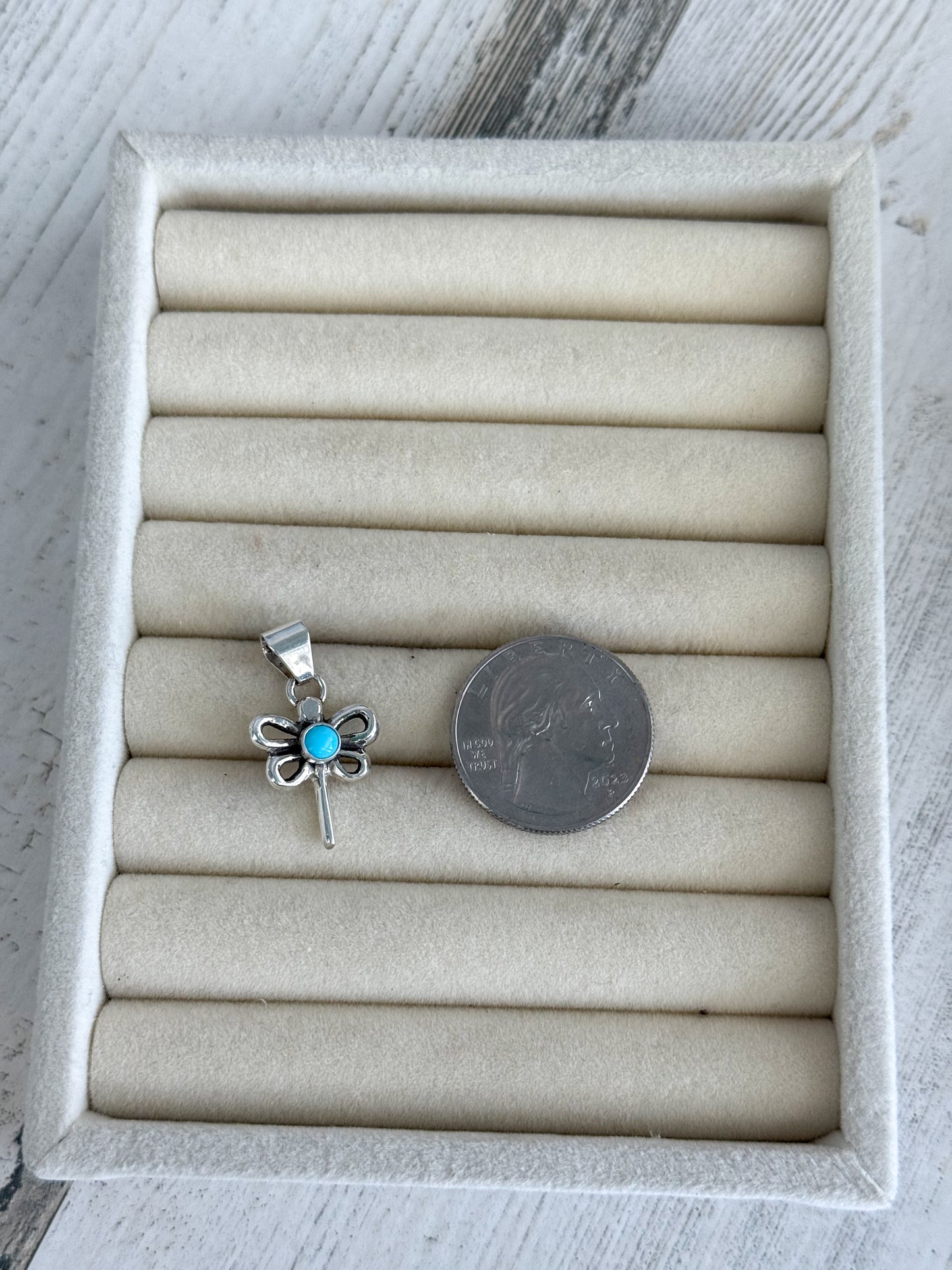 Native American Dragonfly Pendant