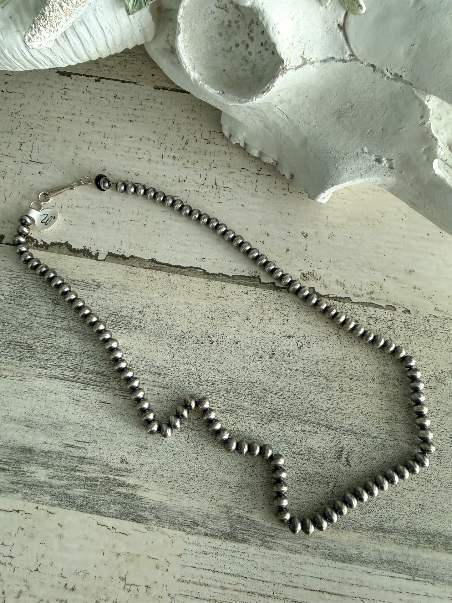 Native American Navajo Pearls 20" 6mm