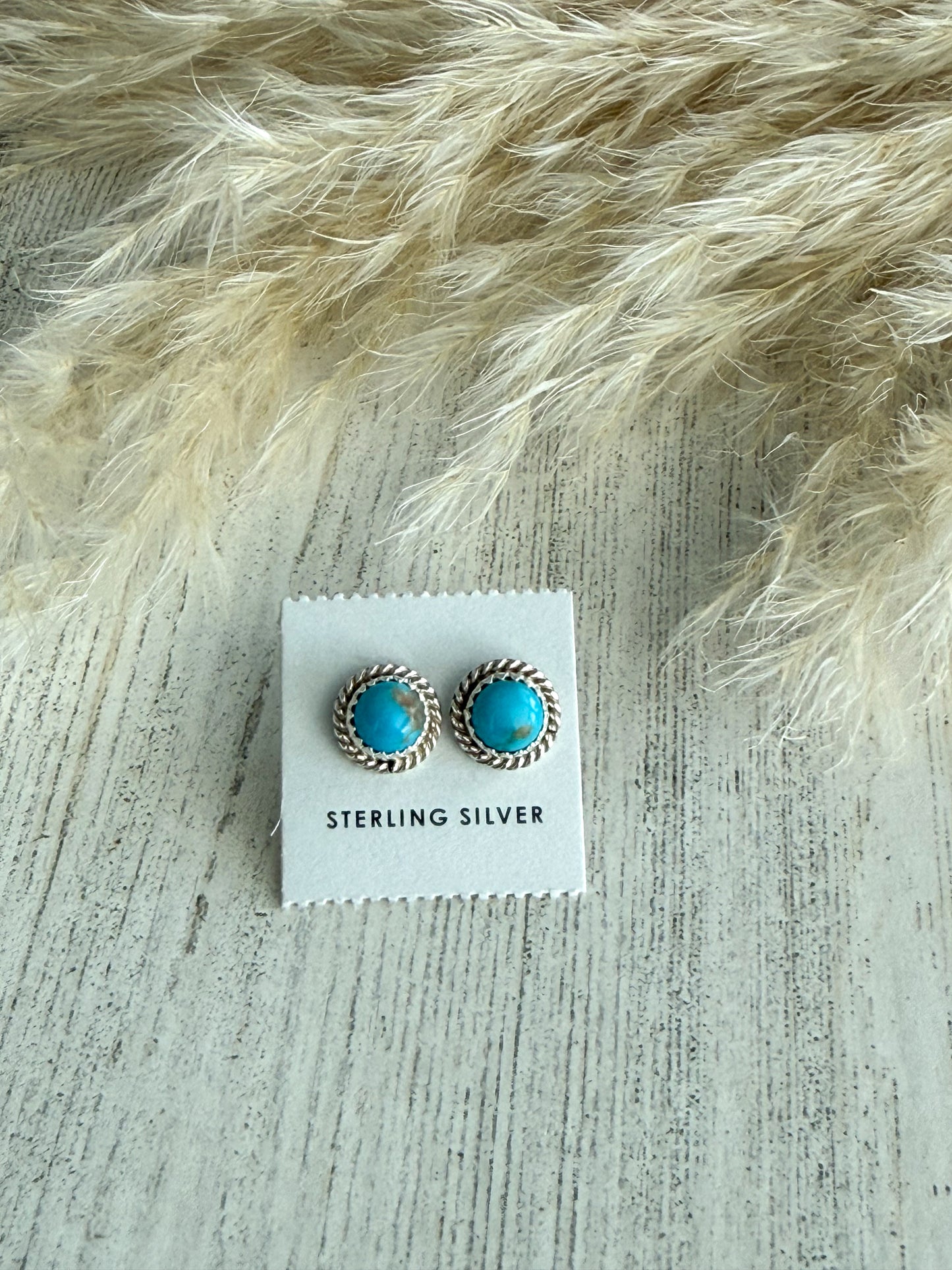Native American Turquoise Studs