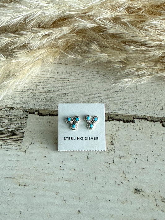 Native American Turquoise Studs