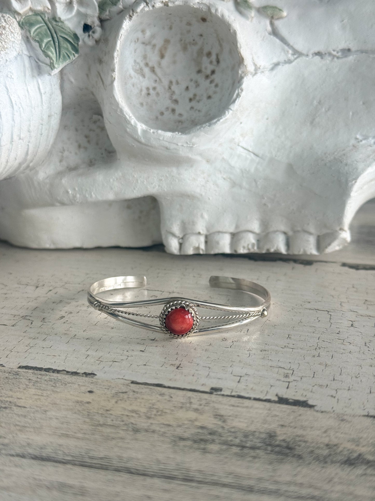 Native American Red Spiny Cuff