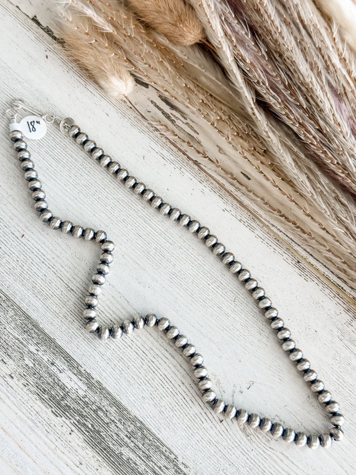 Native American Navajo Pearls 18" 6MM