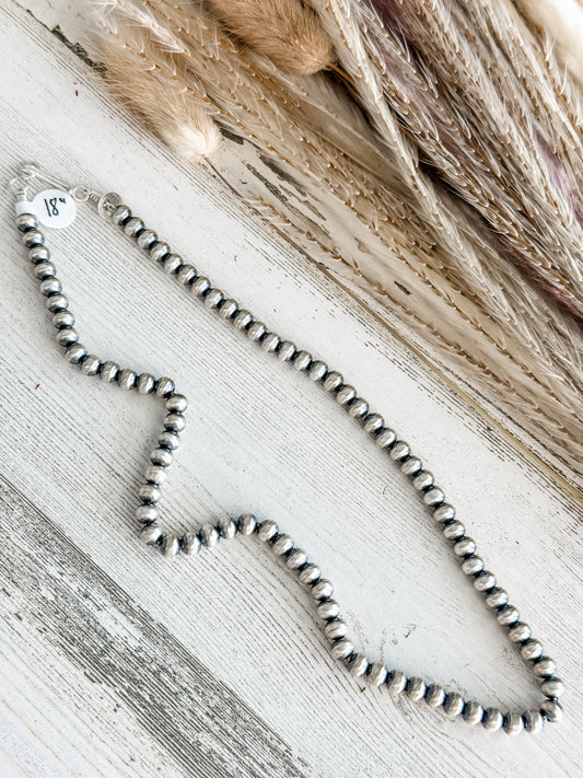 Native American Navajo Pearls 18" 6MM