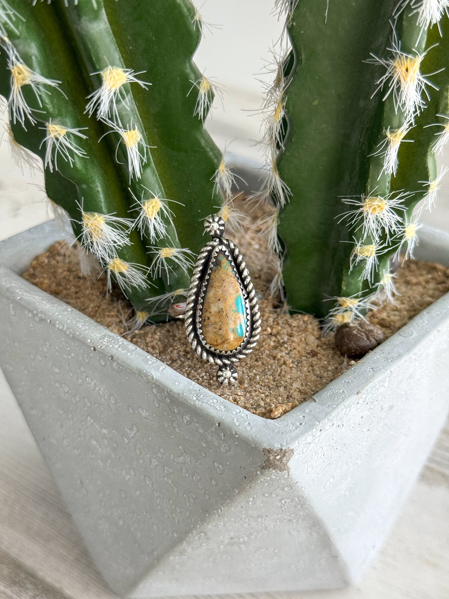 Native American Royston Adjustable Ring