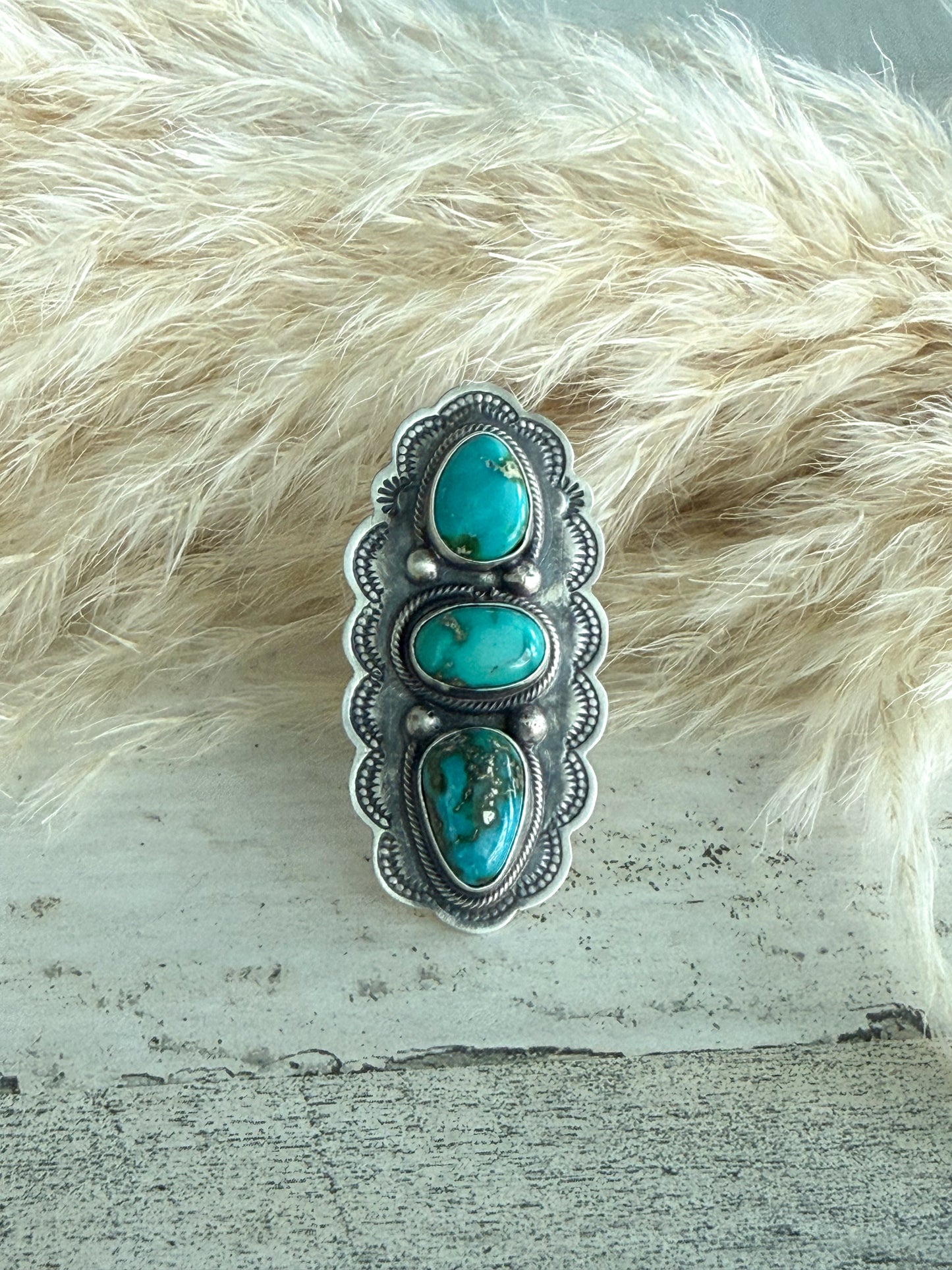 Native American Sonoran Mountain Ring 8